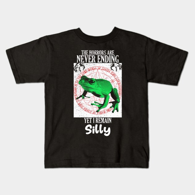 I remain silly Kids T-Shirt by giovanniiiii